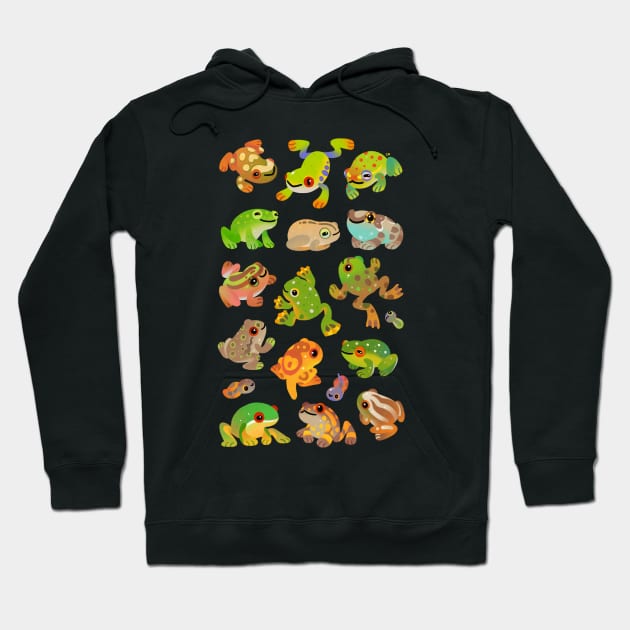 Tree frog Hoodie by pikaole